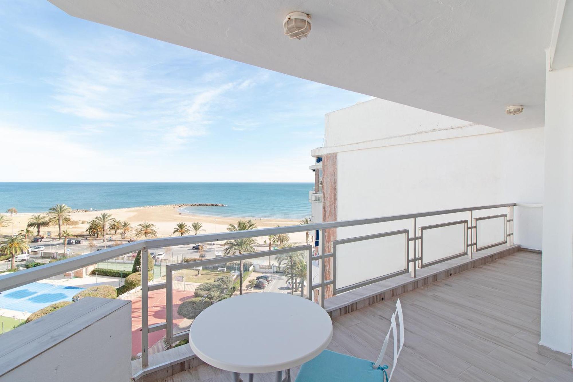 Global Properties, Apartamento Con Terraza E Increibles Vistas Al Mar Puerto de Sagunto Exterior foto