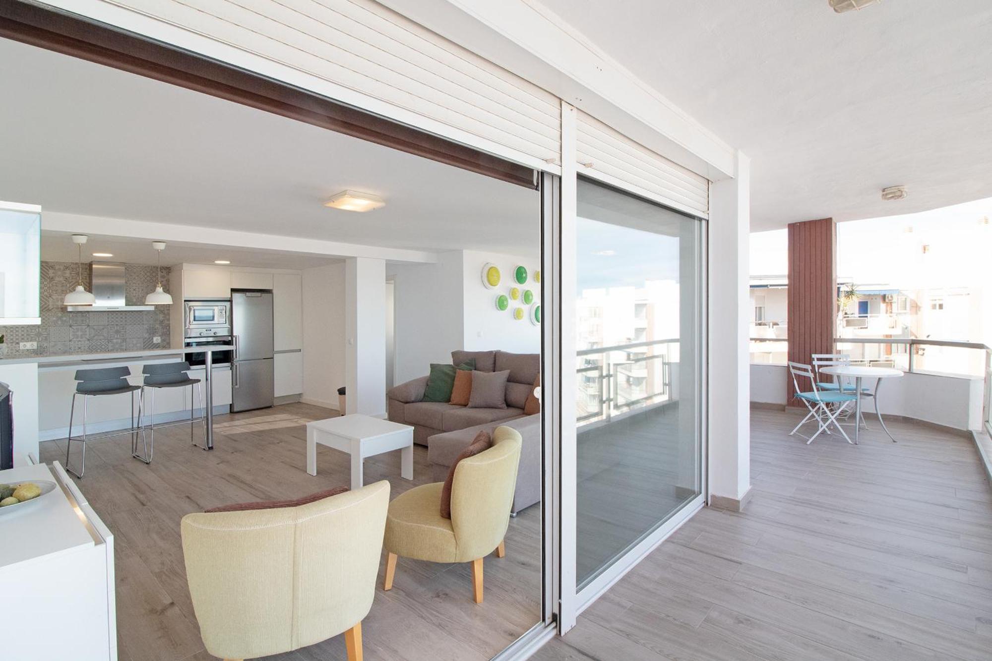 Global Properties, Apartamento Con Terraza E Increibles Vistas Al Mar Puerto de Sagunto Exterior foto